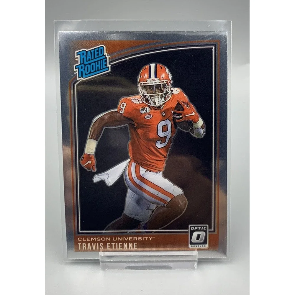 2021 Panini Chronicles Draft Picks Optic Rated Rookie Travis Etienne Jaguars